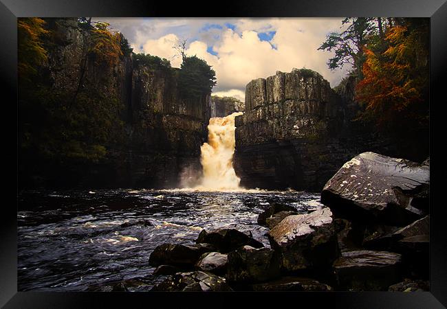 high force Framed Print by Northeast Images