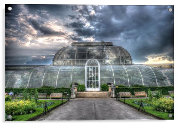 Key Gardens Palm House - Architecture Acrylic by Henry Clayton