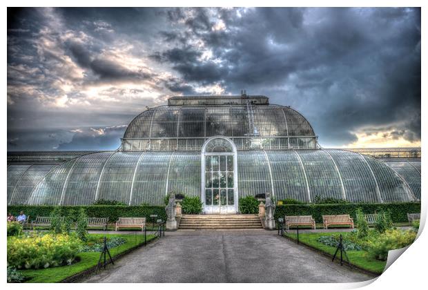 Key Gardens Palm House - Architecture Print by Henry Clayton