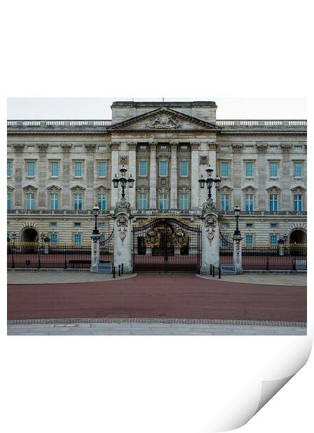 Buckingham Palace Print by Benjamin Brewty