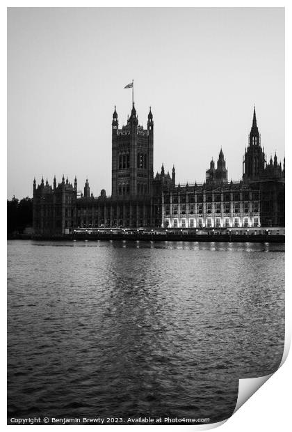 Parliament  Print by Benjamin Brewty