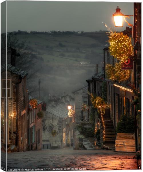 Until Next Year Canvas Print by Francis Wilson