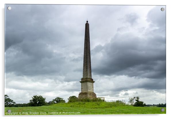 Umberslade Obelisk Acrylic by Philip Brookes