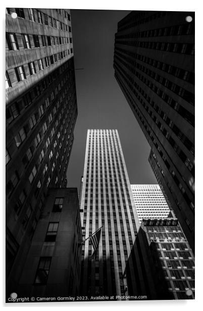 Rockefeller Centre, NYC Acrylic by Cameron Gormley