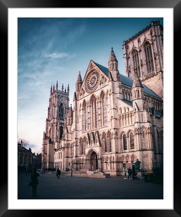 York Minster Framed Mounted Print by Alan Wise