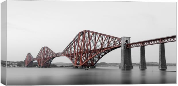 The Forth Bridge Canvas Print by Anthony McGeever