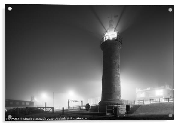 Shoreham Lighthouse  Acrylic by Slawek Staszczuk