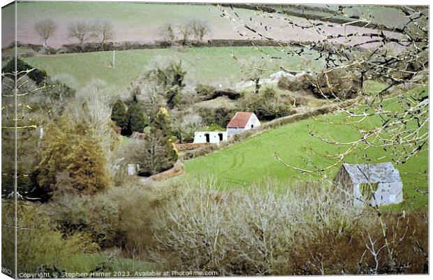Majestic Countryside Canvas Print by Stephen Hamer