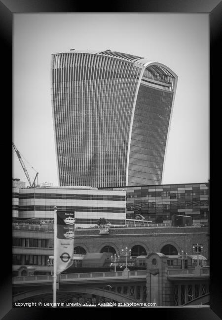 Sky Garden  Framed Print by Benjamin Brewty