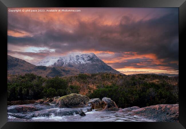 Buachaille Etive Mòr Framed Print by phil pace