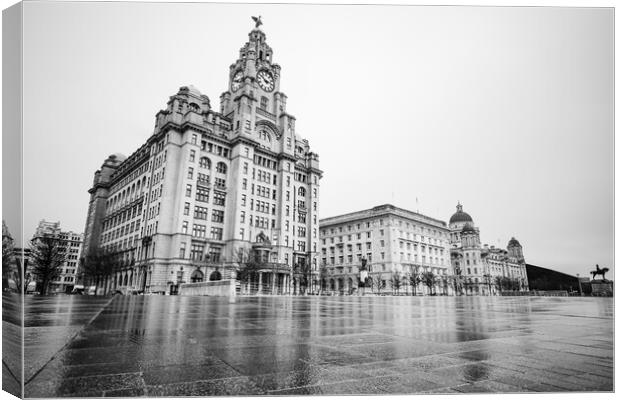 Reflections of the Three Graces Canvas Print by Jason Wells