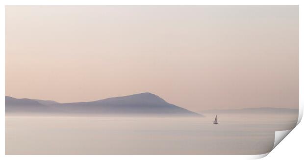 Sailing Alone  Print by William Starkey