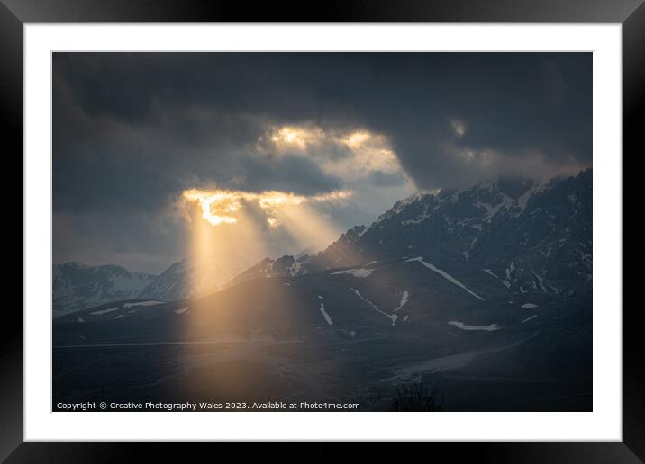 Gran Sasso National Park, The Abruzzo, Italy Framed Mounted Print by Creative Photography Wales