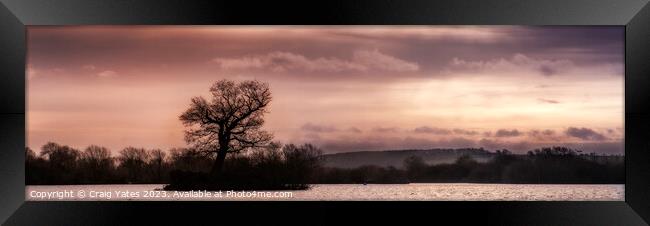 Winter Morning Light. Framed Print by Craig Yates