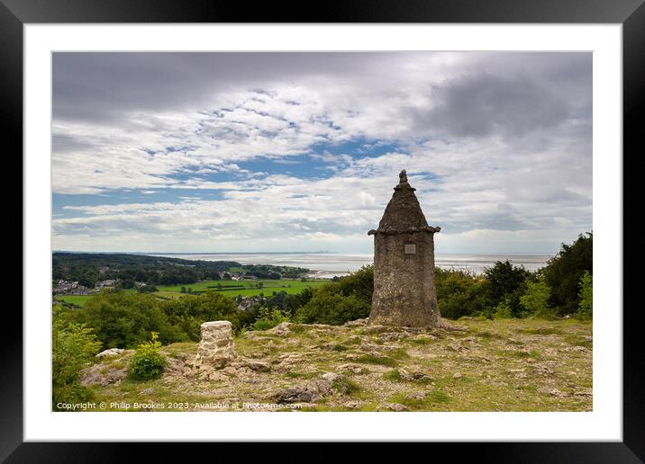The Pepperpot Framed Mounted Print by Philip Brookes