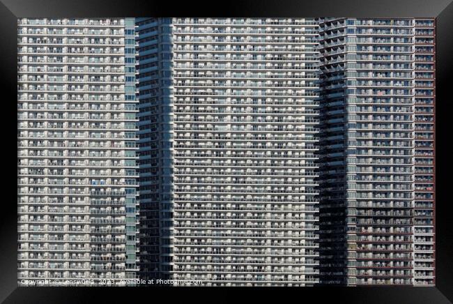 Dense living in Tokyo Framed Print by Lensw0rld 
