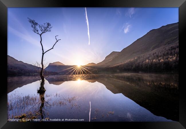 Buttermere sunrise Framed Print by Gary Holpin