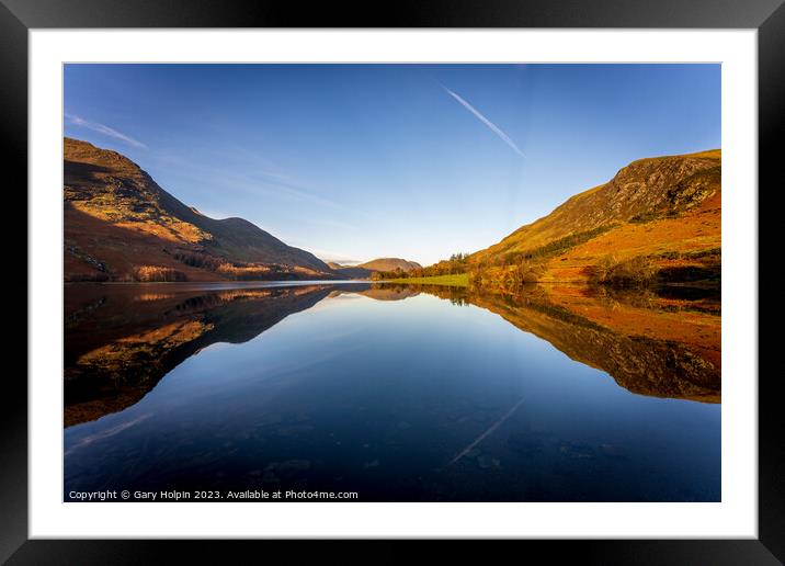 Reflections of Buttermere Framed Mounted Print by Gary Holpin