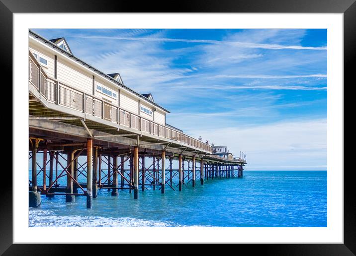 Teignmouth pier  Framed Mounted Print by Julian Carnell