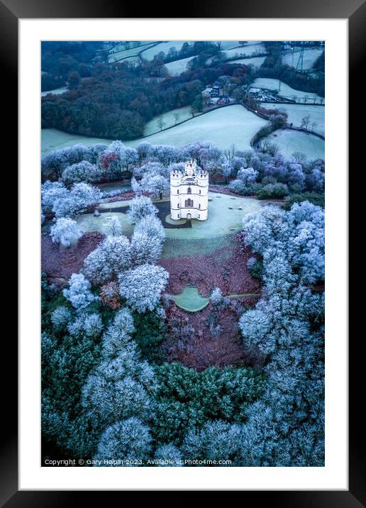 Winter at Lawrence Castle Framed Mounted Print by Gary Holpin