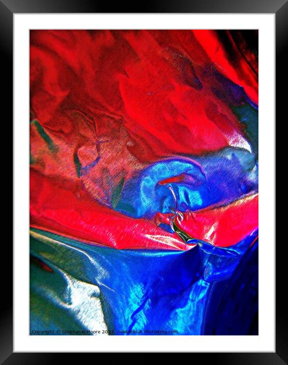 Abstract 572 Framed Mounted Print by Stephanie Moore