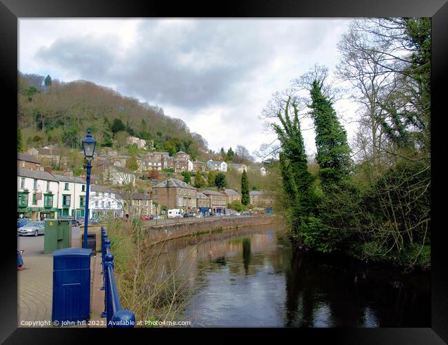 Matlock Bath, Derbyshire Framed Print by john hill