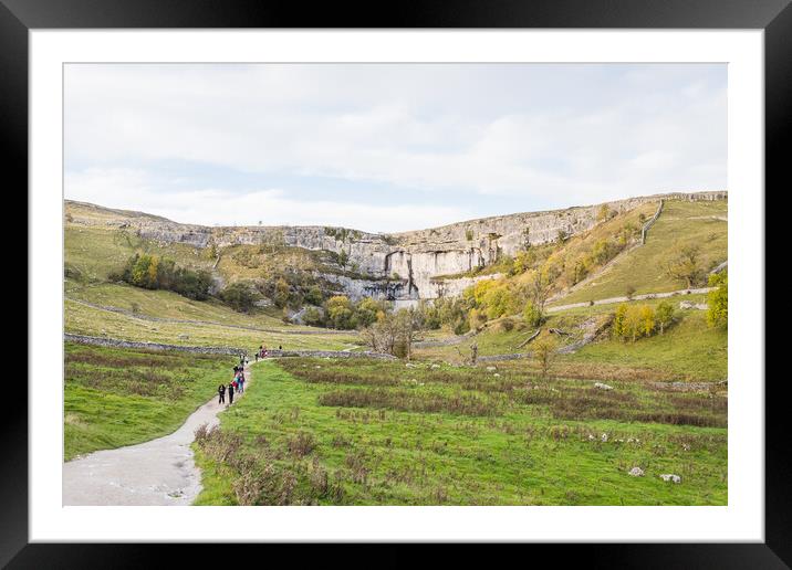 Path to Malham Cove Framed Mounted Print by Jason Wells