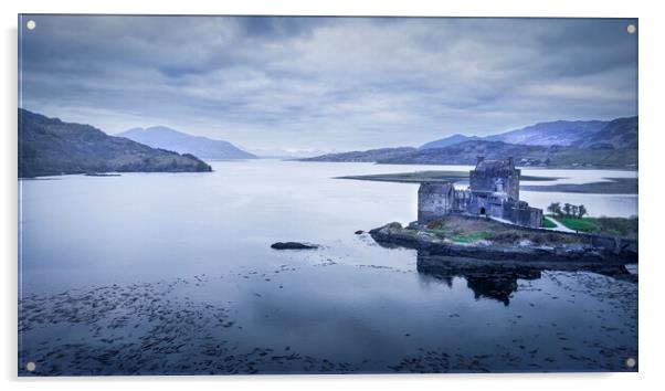 Eilean Donan Castle Acrylic by Leighton Collins