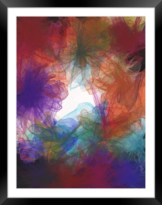 Abstract 2023 01 Framed Mounted Print by Glen Allen