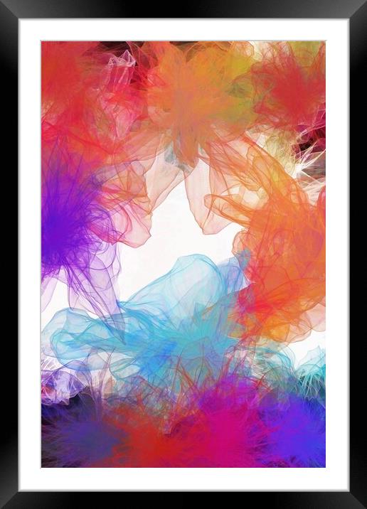 Abstract 2023 02 Framed Mounted Print by Glen Allen