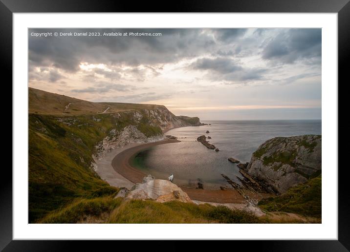 Majestic Sunrise over Man O War Bay Framed Mounted Print by Derek Daniel