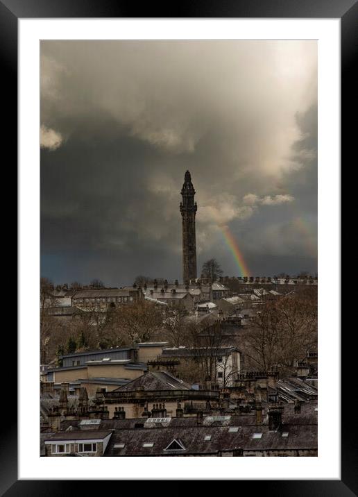 Wainhouse Tower - Halifax 2023 Framed Mounted Print by Glen Allen
