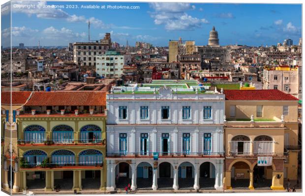 Havana, Cuba Canvas Print by Jon Jones
