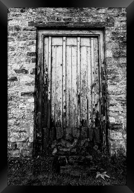 Rotting Door Framed Print by Glen Allen