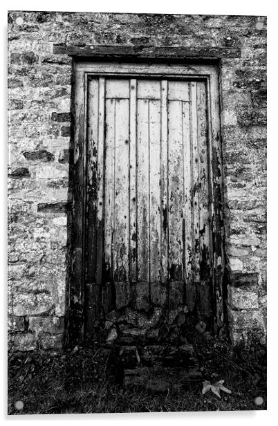 Rotting Door Acrylic by Glen Allen