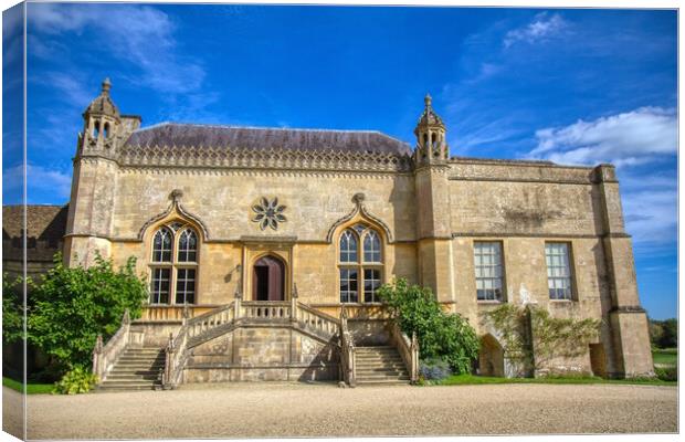 The Ancient Beauty of LaCock Abbey Canvas Print by Helkoryo Photography