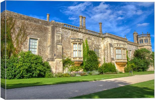 LaCock Abbey A Historical Home of Photography Canvas Print by Helkoryo Photography