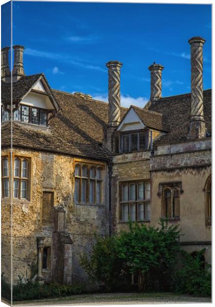 LaCock Abbey The Home of Photography Canvas Print by Helkoryo Photography