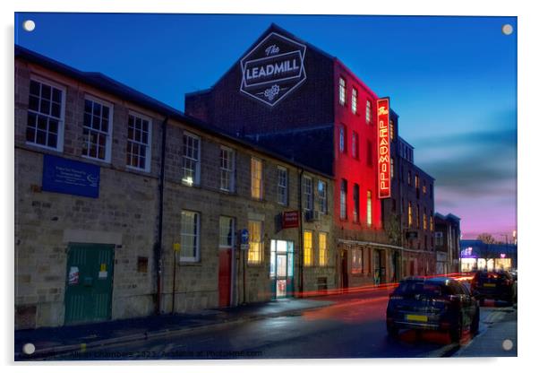The Leadmill Sheffield  Acrylic by Alison Chambers