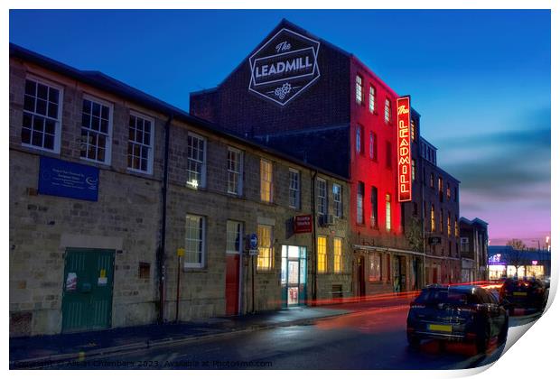 The Leadmill Sheffield  Print by Alison Chambers