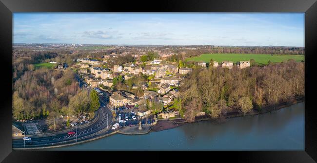 Newmillerdam Framed Print by Apollo Aerial Photography