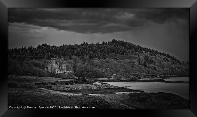 Dunvegan Castle Framed Print by Duncan Spence