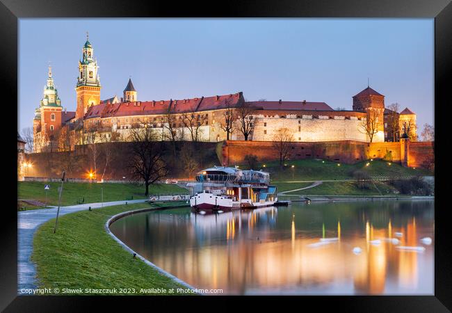 Wawel Castle Framed Print by Slawek Staszczuk