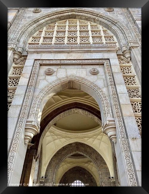 Sideview of the Gateway of India Framed Print by Alix Forestier