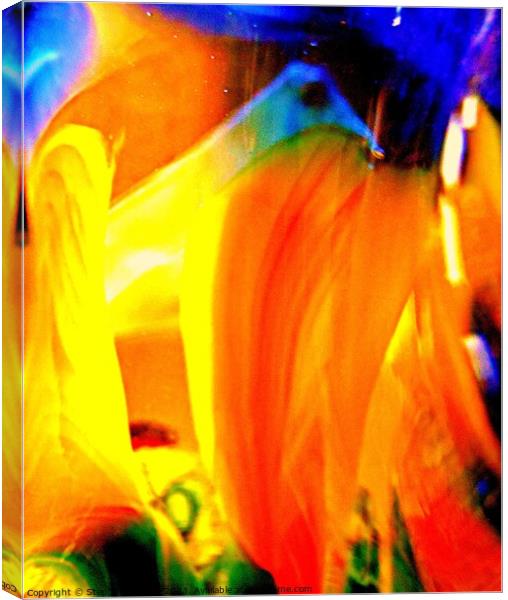 Abstract 580 Canvas Print by Stephanie Moore
