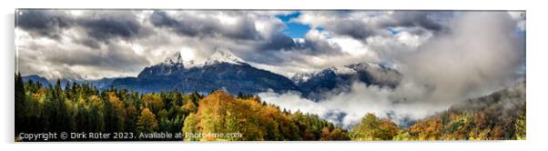 Watzmann Acrylic by Dirk Rüter