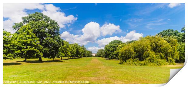 Canons Park Print by Margaret Ryan