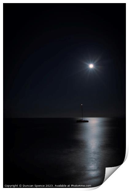 Under the Moon of love Print by Duncan Spence