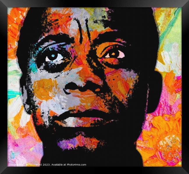James Arthur Baldwin Framed Print by OTIS PORRITT