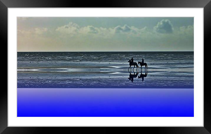Camber canter Framed Mounted Print by Sharon Lisa Clarke